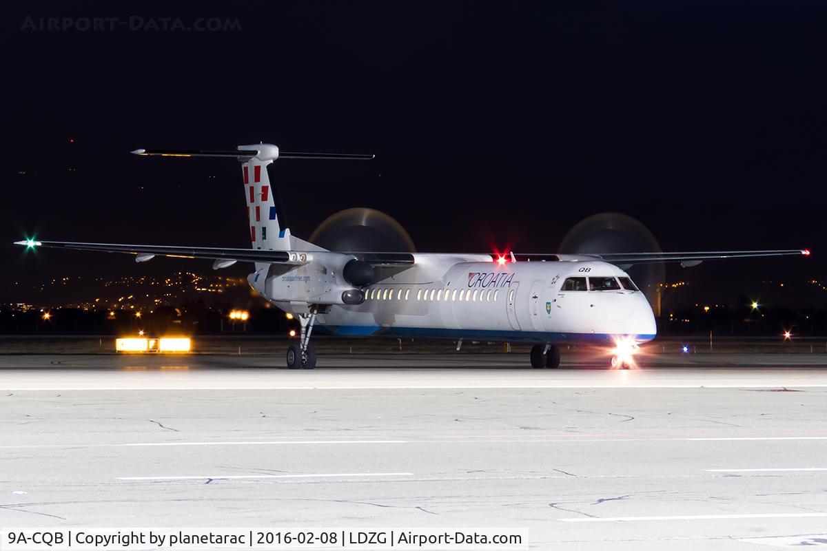 9A-CQB, 2008 De Havilland Canada DHC-8-402Q Dash 8 C/N 4211, Ready for flight