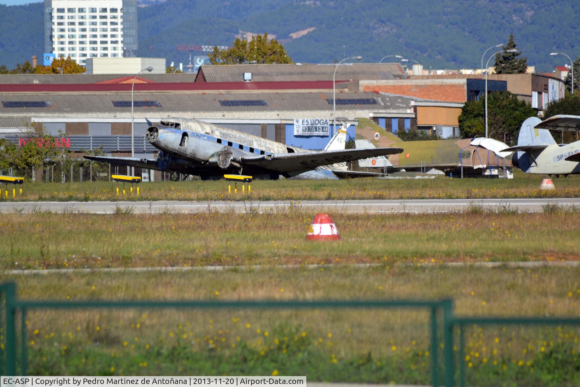 EC-ASP, 1944 Douglas C-47 Dakota 3 C/N 26980, La Fundació Parc Aeronàutic de Catalunya (PAC) (Spantax - Aeroflete)