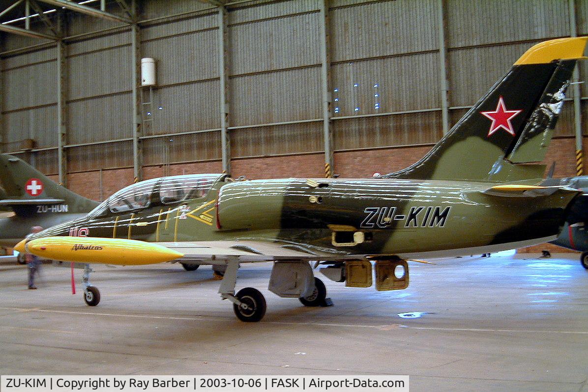 ZU-KIM, Aero L-39C Albatros C/N 330210, Aero Vodochody L-39C Albatros [330210] Swartkop~ZS 06/10/2003