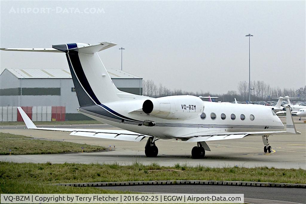 VQ-BZM, 2008 Gulfstream Aerospace GIV-X (G450) C/N 4123, 2008 Gulfstream Aerospace GIV-X (G450), c/n: 4123 at Luton