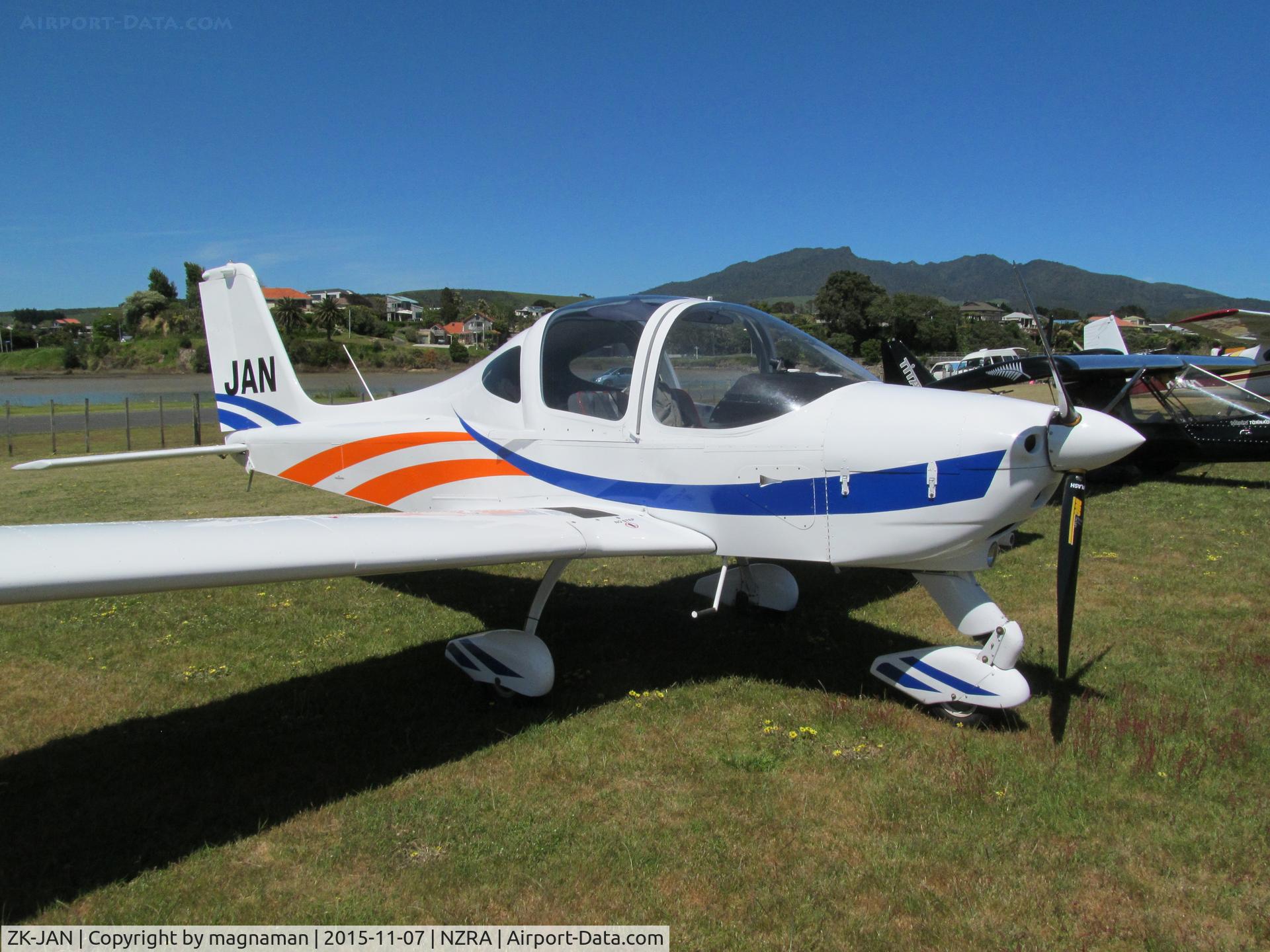 ZK-JAN, Tecnam P-96 Golf C/N 227, in for fly in