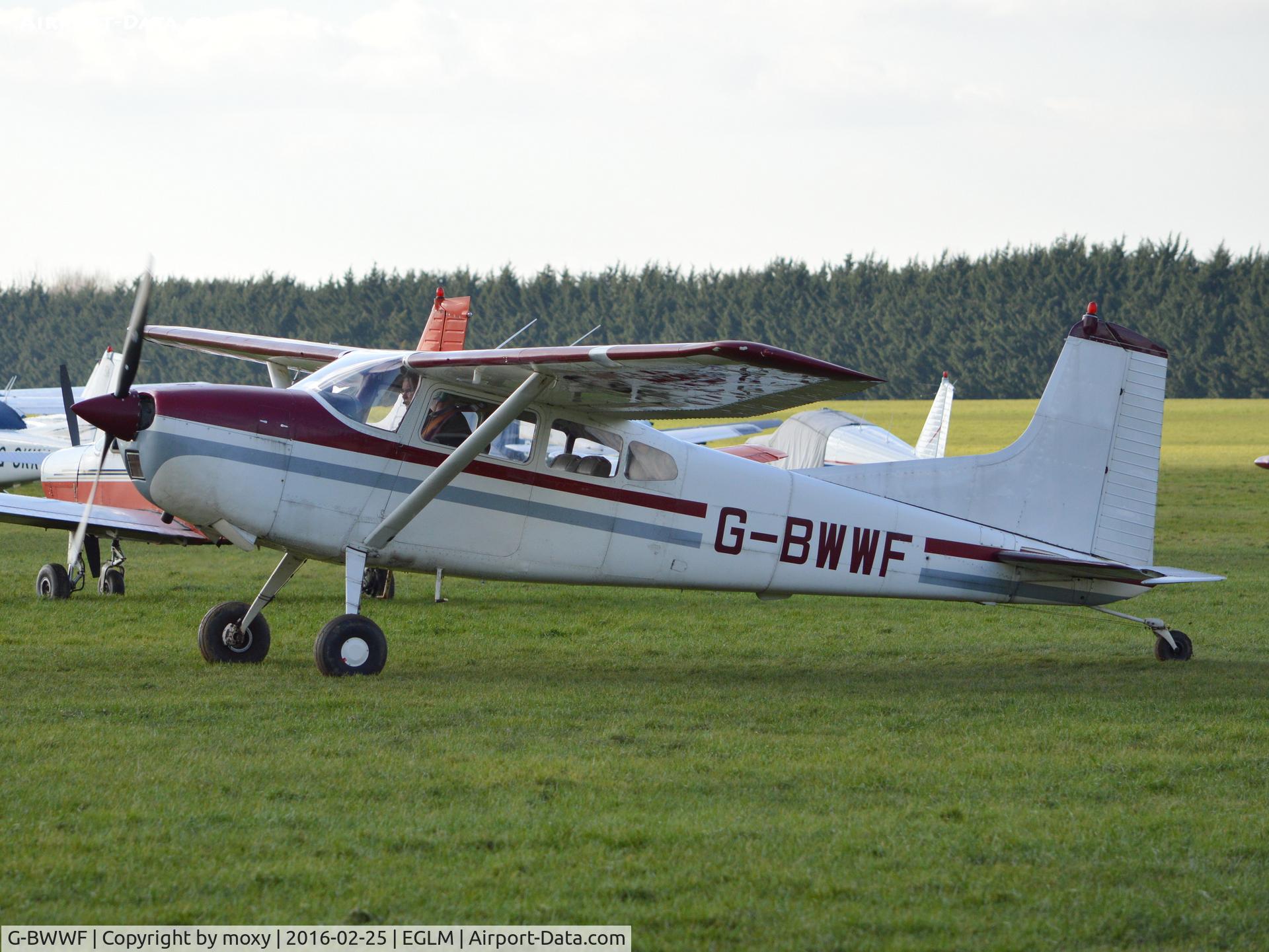 G-BWWF, 1962 Cessna 185A Skywagon C/N 185-0240, Cessna 185A Skywagon at White Waltham. Ex N4893K