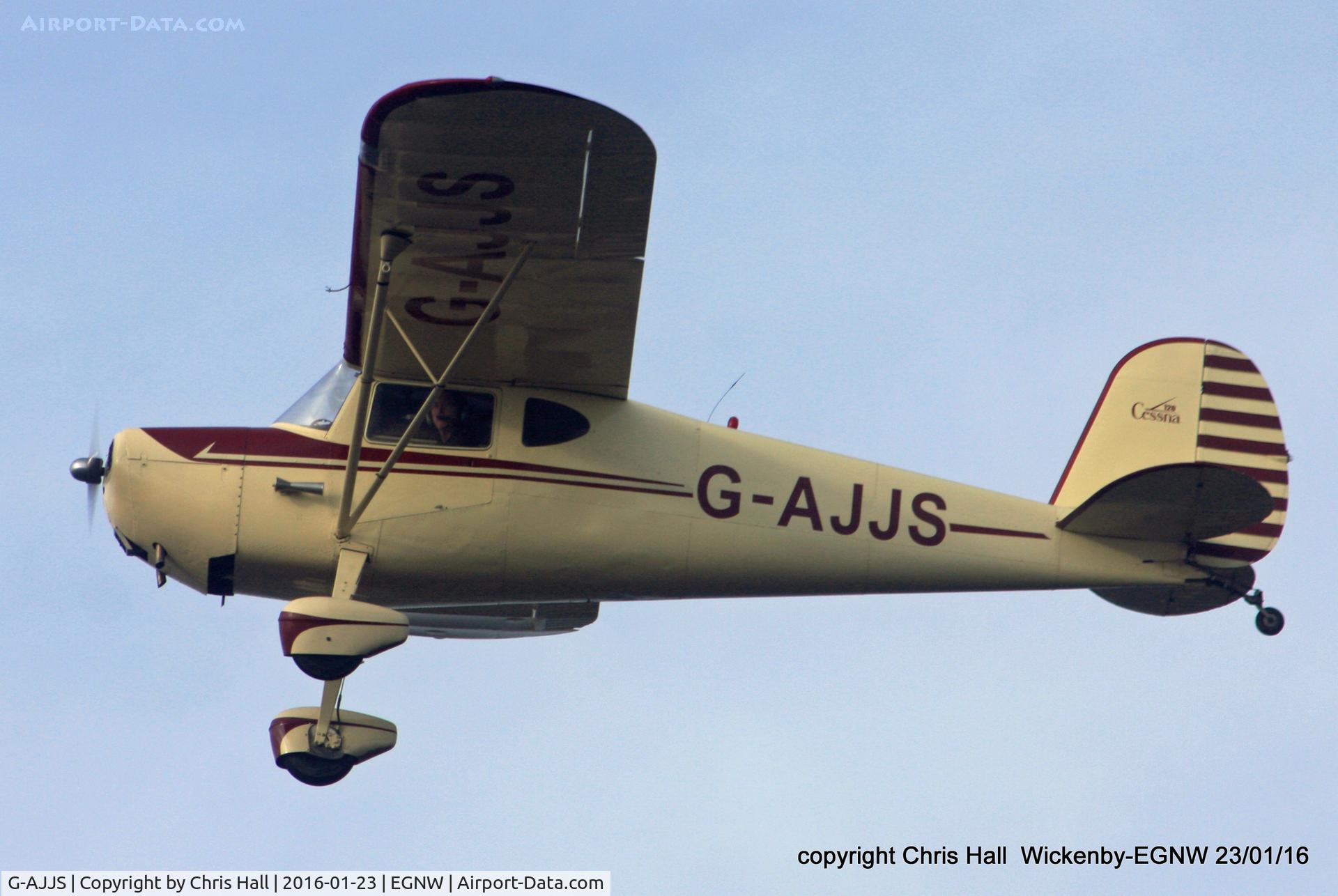 G-AJJS, 1947 Cessna 120 C/N 13047, enroute from Wickenby to Tollerton