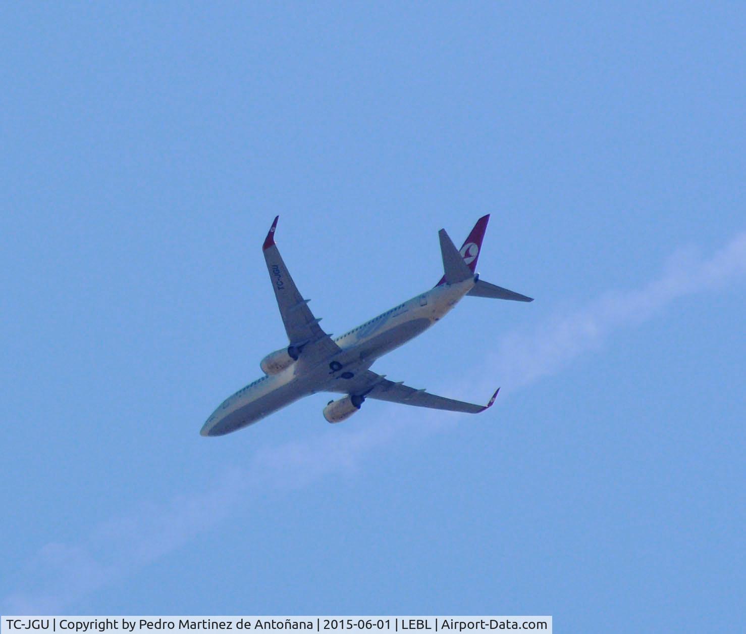 TC-JGU, 2006 Boeing 737-8F2 C/N 34418, El Prat -  Barcelona  -  España