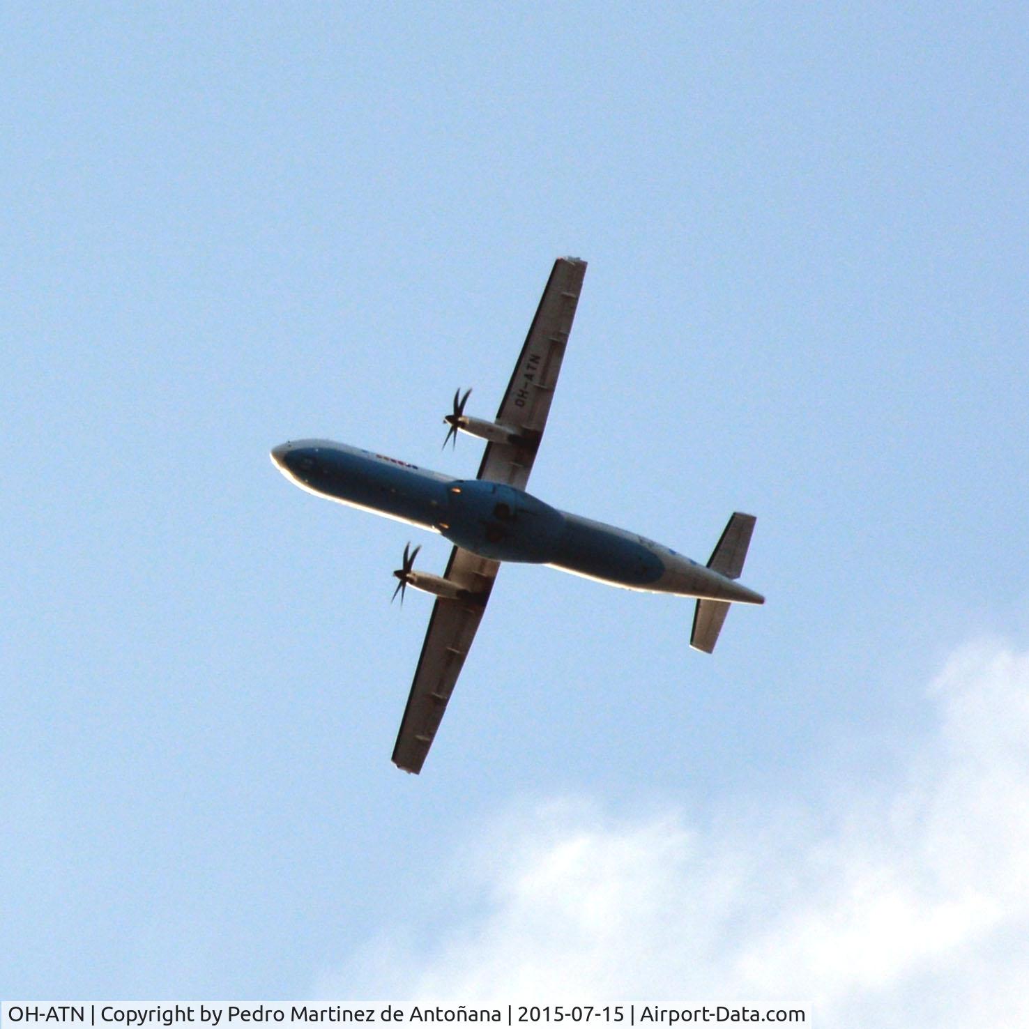 OH-ATN, 2011 ATR 72-500 C/N 959, En vuelo - San Petersburgo