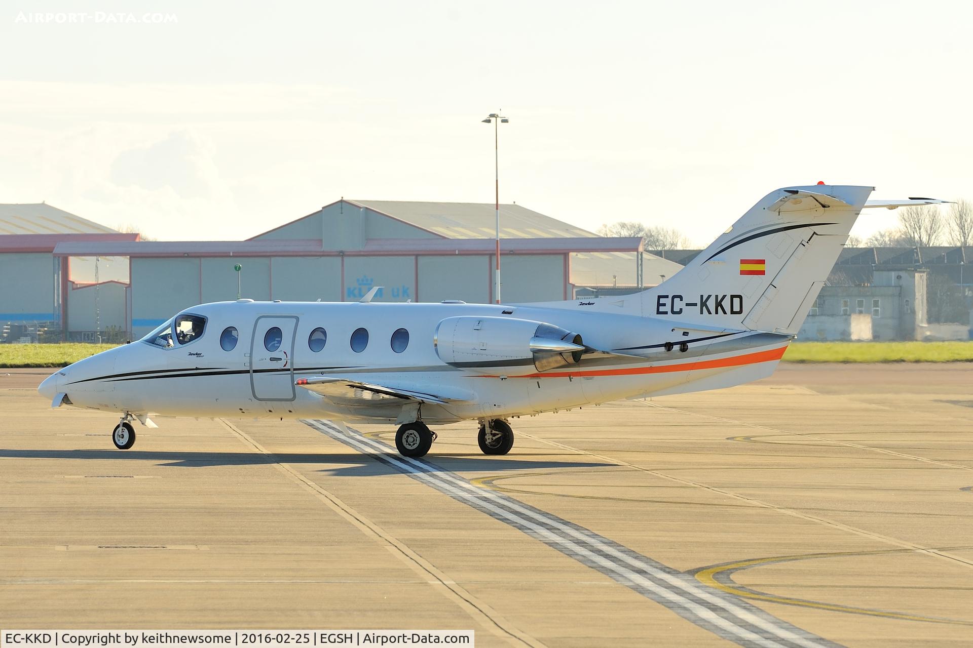 EC-KKD, 2007 Raytheon Hawker  400XP C/N RK-533, Return Visitor.