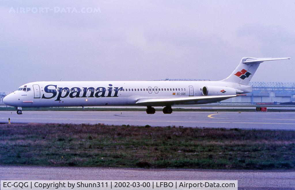 EC-GQG, 1988 McDonnell Douglas MD-83 (DC-9-83) C/N 49577, Taxiing to the Terminal...