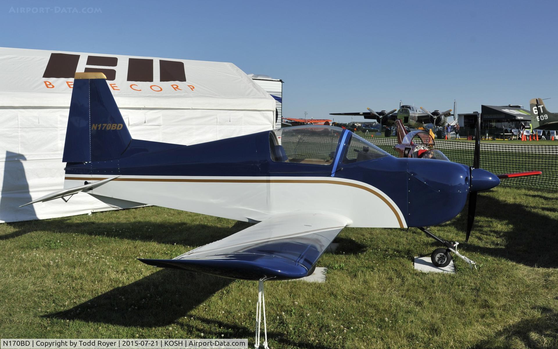 N170BD, 2002 Bede BD-17 Nugget C/N 002, Airventure 2015