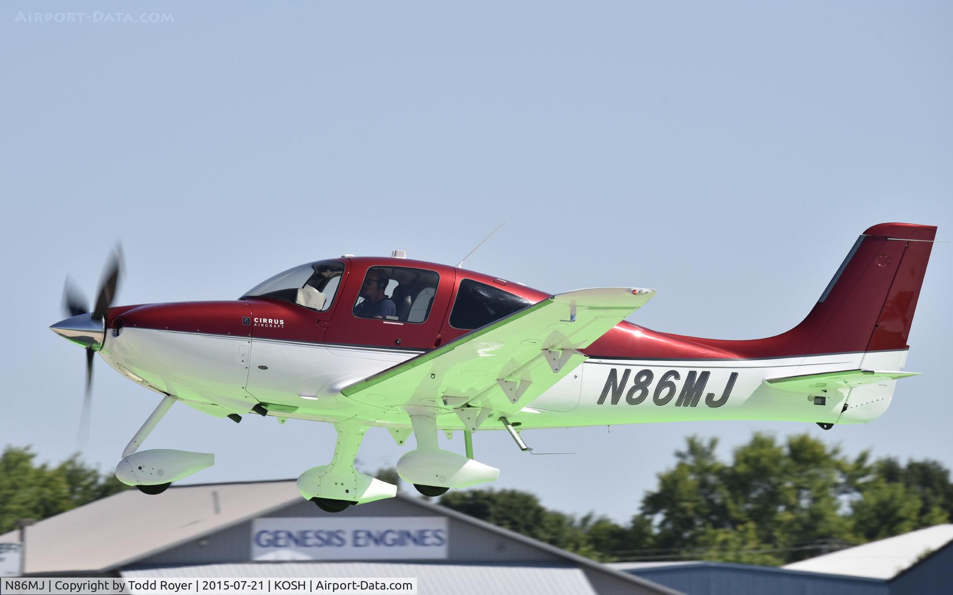 N86MJ, Cirrus SR22 C/N 3711, Airventure 2015