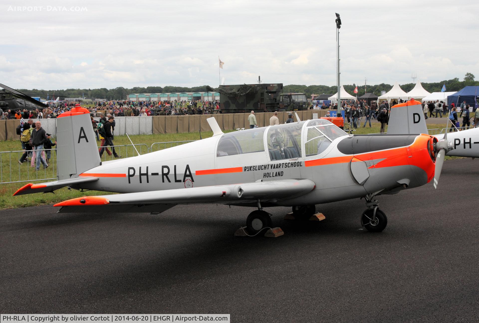 PH-RLA, 1959 Saab 91D Safir C/N 91-367, Airshow 2014