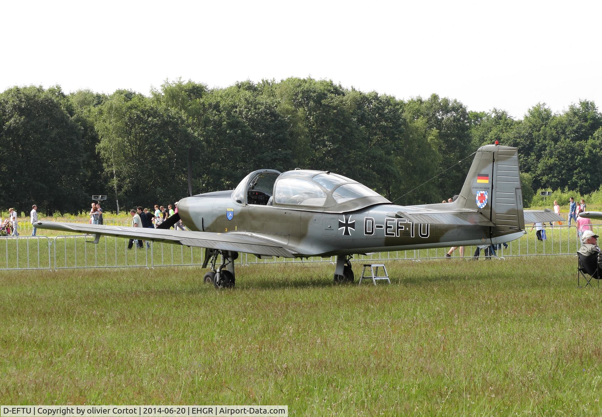D-EFTU, Focke-Wulf FWP-149D C/N 091, rear view
