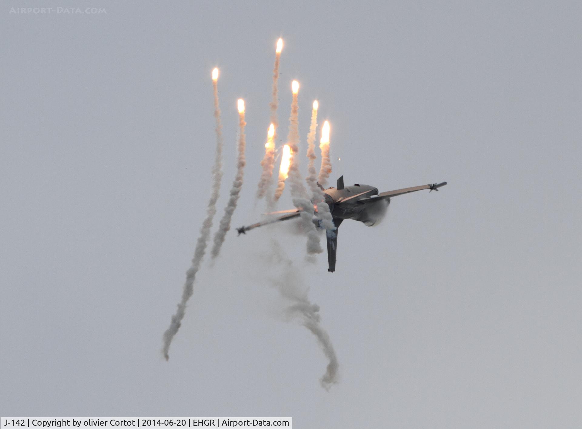 J-142, General Dynamics F-16AM Fighting Falcon C/N 6D-132, airshow 2014