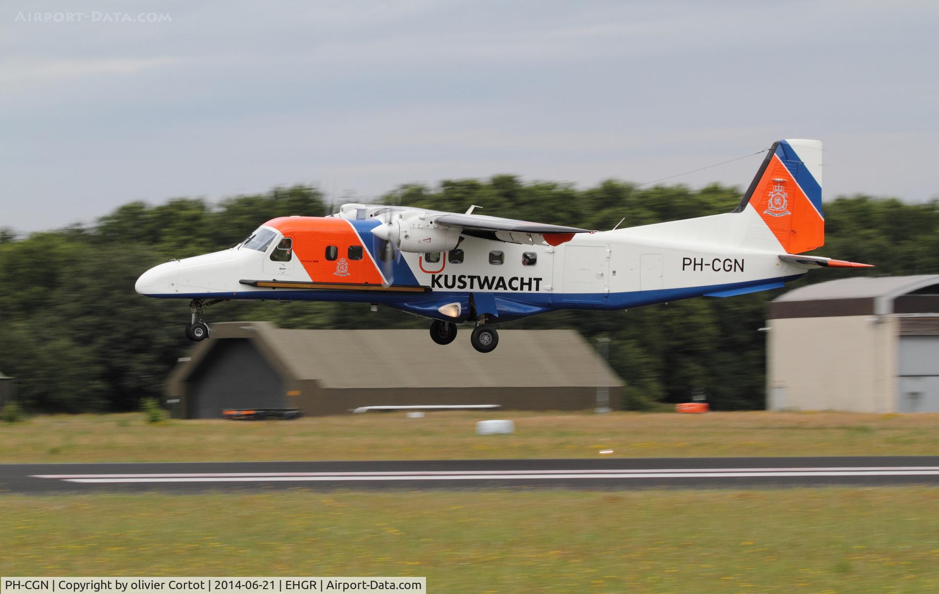 PH-CGN, 1990 Dornier 228-212 C/N 8181, about to land
