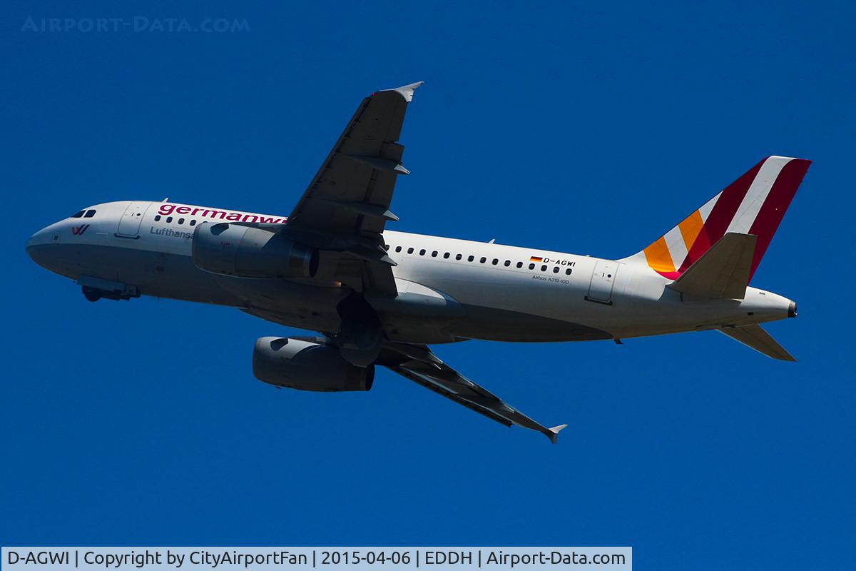 D-AGWI, 2008 Airbus A319-132 C/N 3358, Germanwings (GWI/4U)
