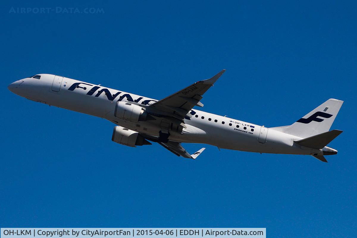 OH-LKM, 2008 Embraer 190LR (ERJ-190-100LR) C/N 19000160, Finnair (FIN/AY)