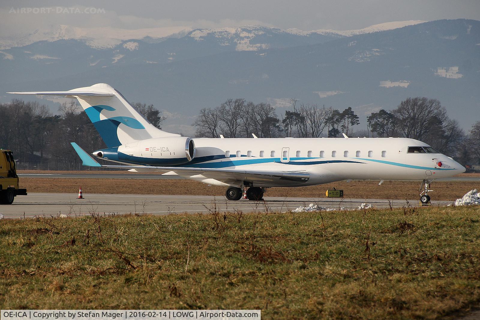 OE-ICA, 2013 Bombardier BD-700-1A10 Global 5000 C/N 9542, Bombardier Global 5000