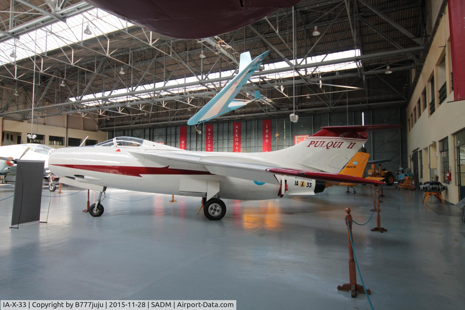 IA-X-33, FMA IA-33 Pulqui II C/N 5, at Museo Nacional de Aeronautica