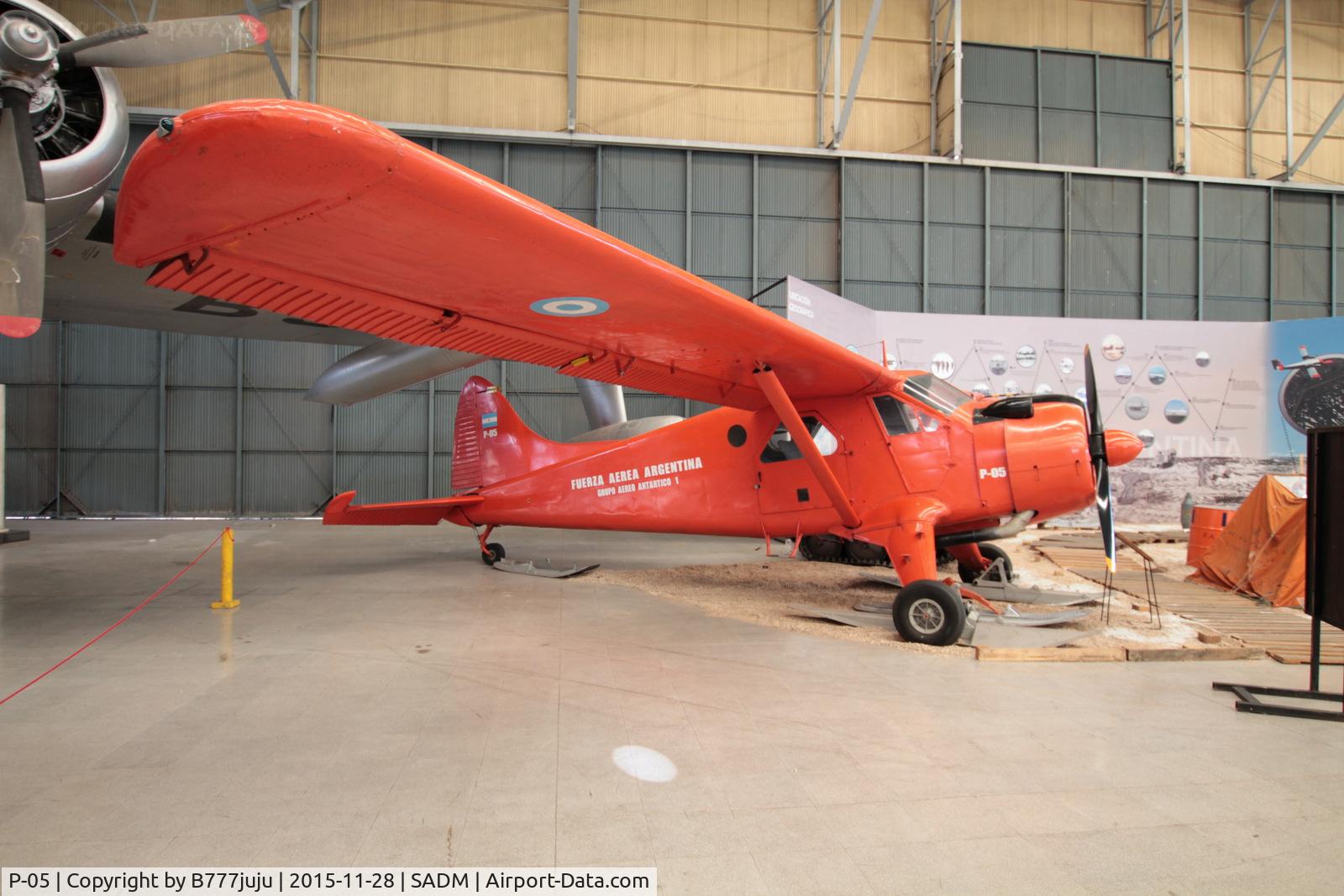 P-05, De Havilland Canada DHC-2 Beaver C/N 1506, at Museo Nacional de Aeronautica