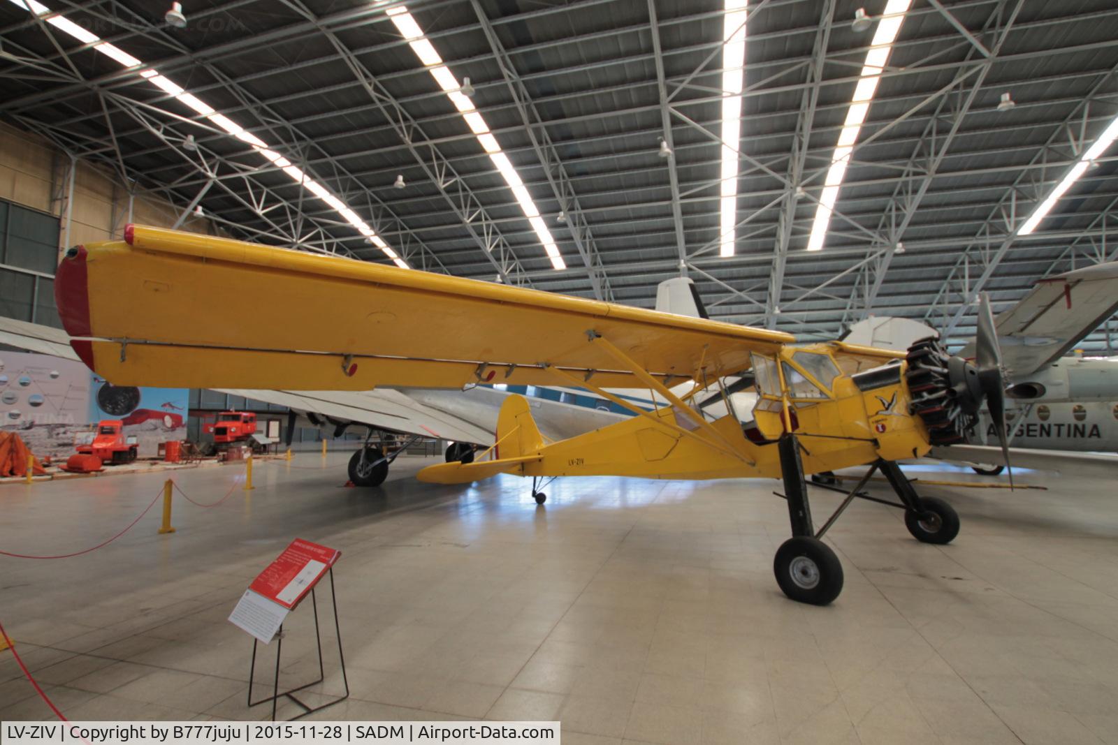 LV-ZIV, Morane-Saulnier MS-502 Criquet C/N 681, at Museo Nacional de Aeronautica
