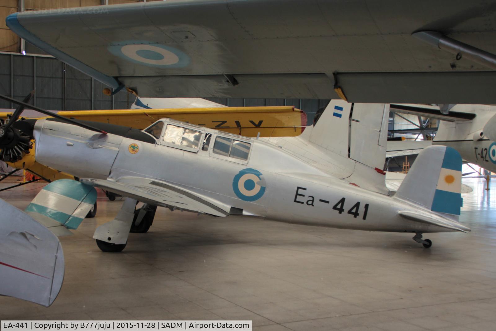 EA-441, Fiat G-46-5B C/N 076, at Museo Nacional de Aeronautica