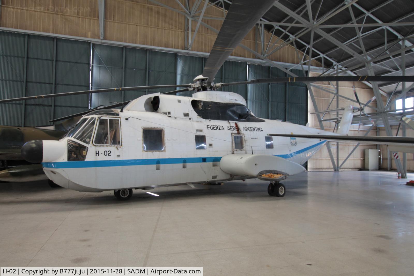 H-02, Sikorsky S-61R C/N 61-763, at Museo Nacional de Aeronautica