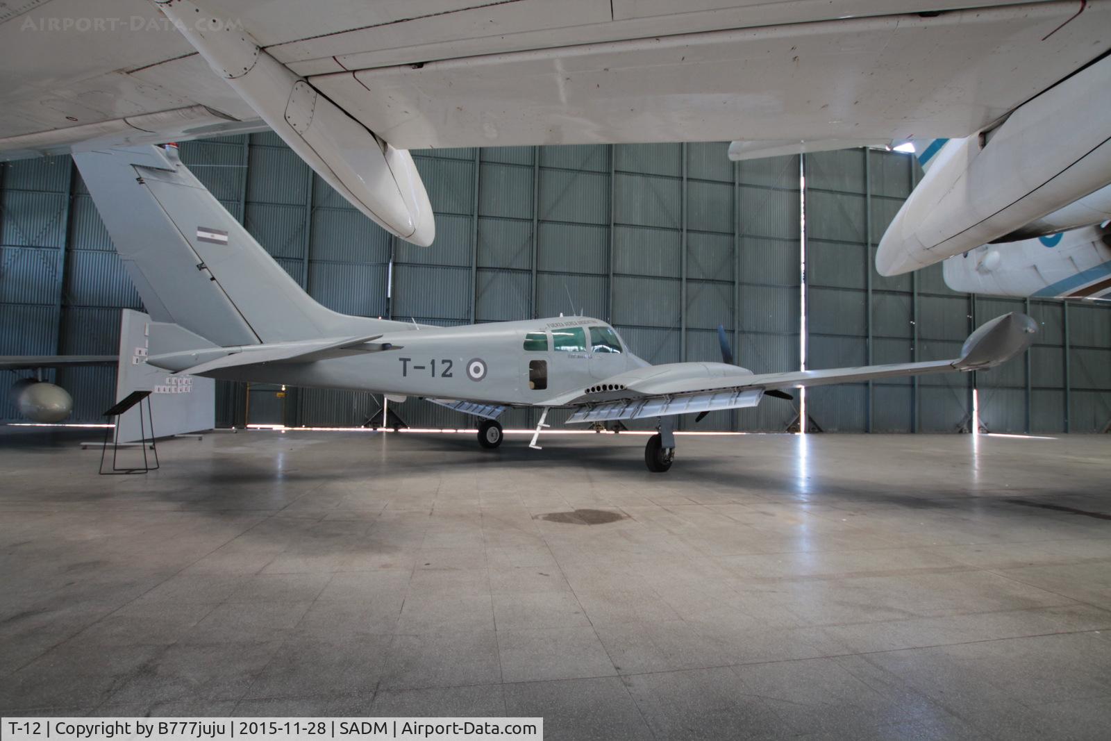 T-12, Cessna 310J C/N 310J0160, at Museo Nacional de Aeronautica