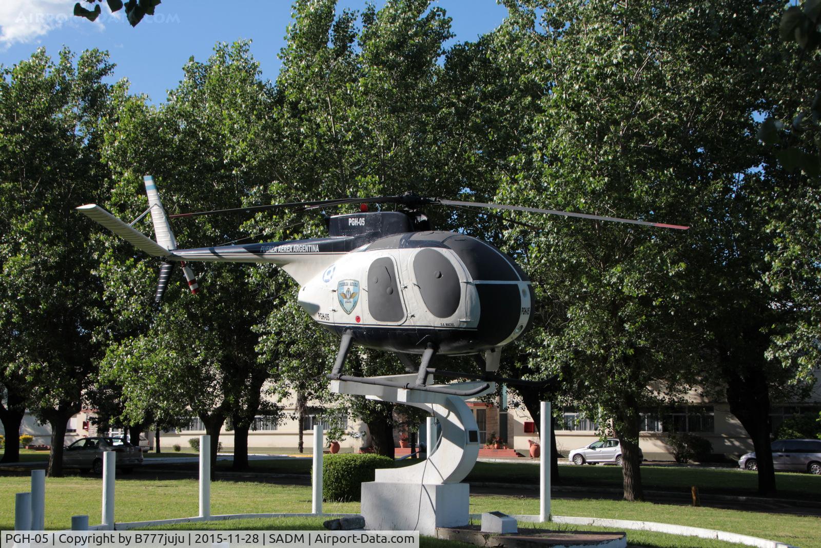 PGH-05, Hughes 500C C/N 89-0107E, at Museo Nacional de Aeronautica
