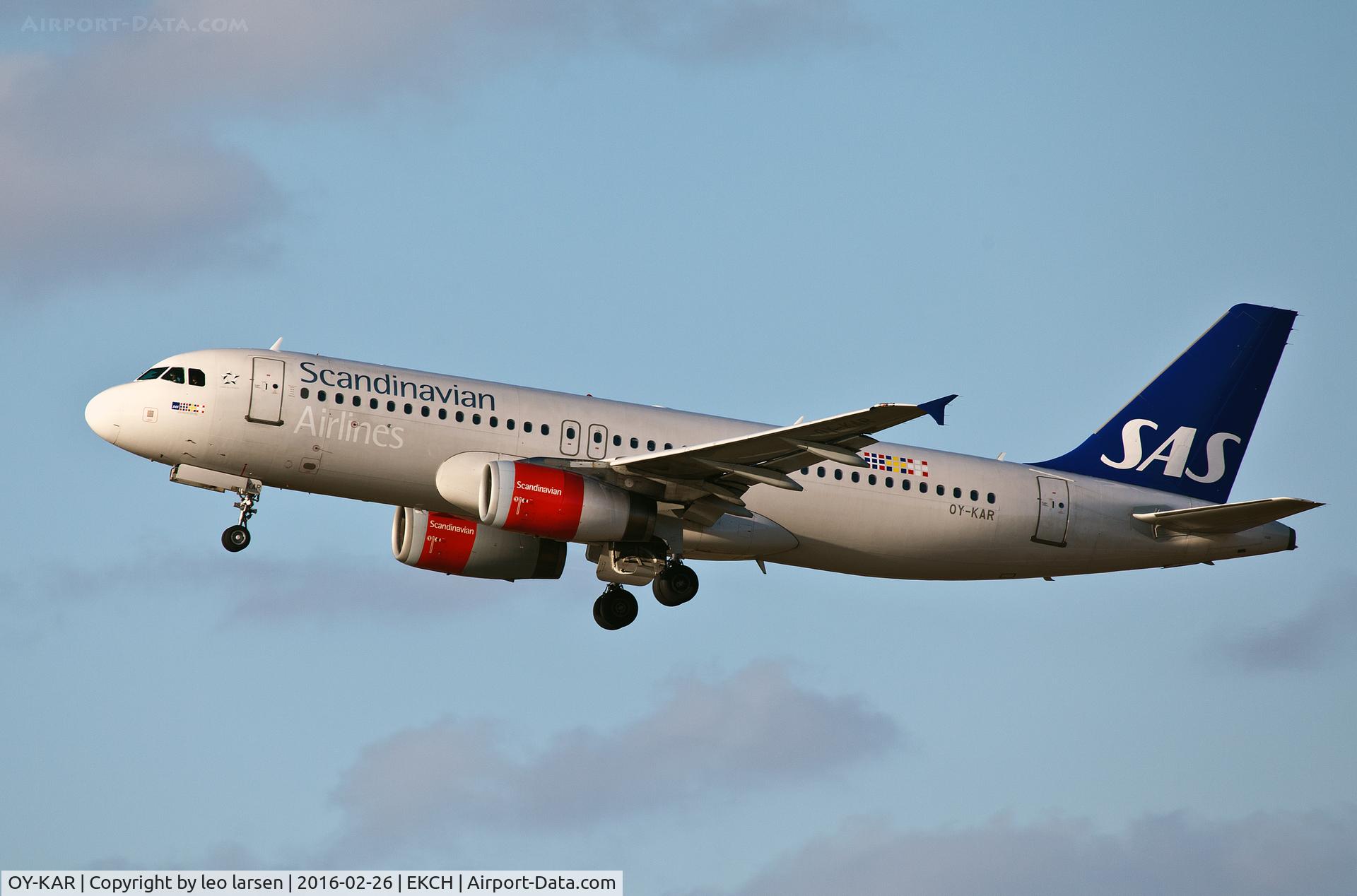 OY-KAR, 2007 Airbus A320-232 C/N 3159, Copenhagen 26.2.16