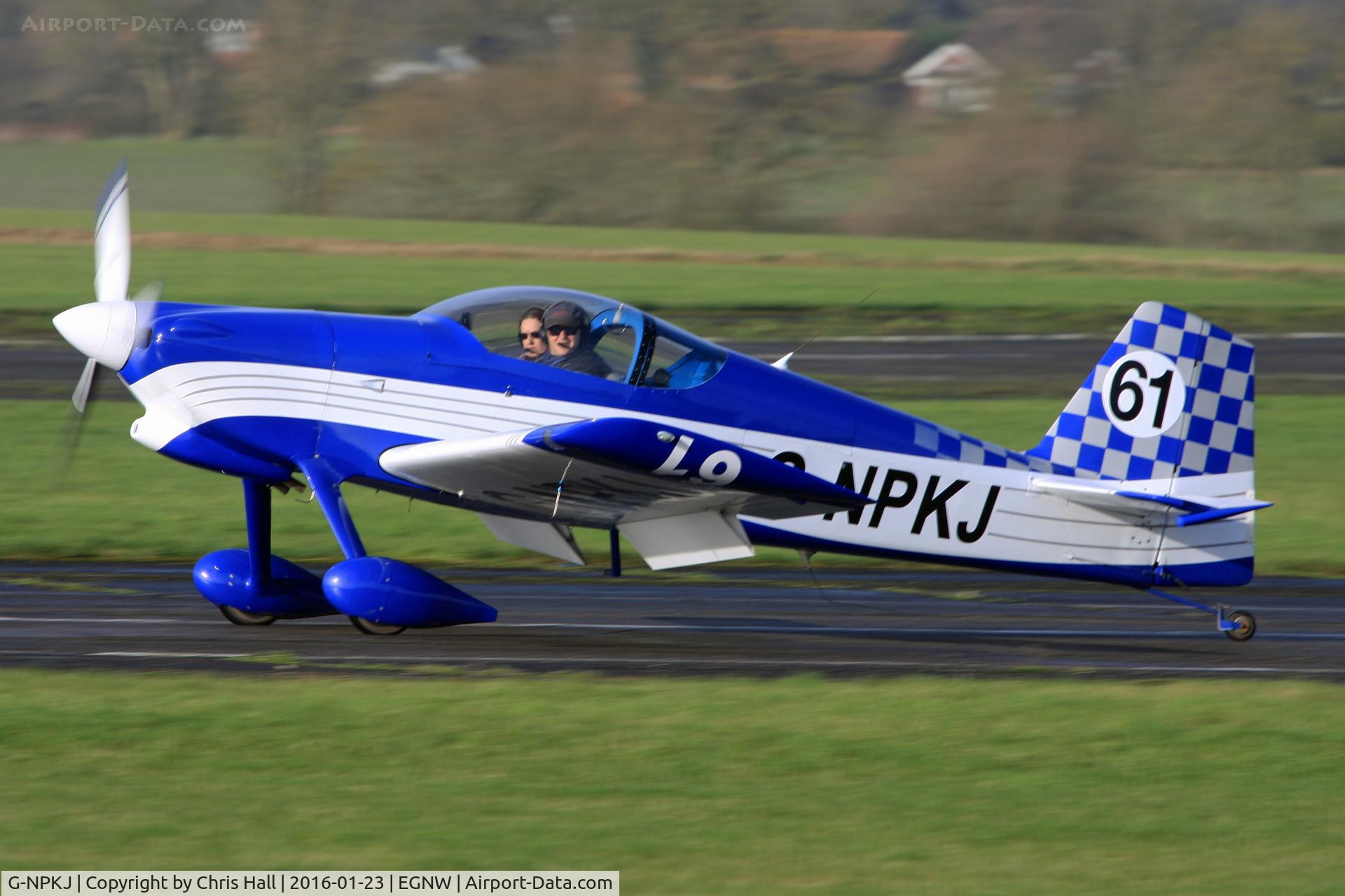 G-NPKJ, 1998 Vans RV-6 C/N PFA 181-13138, at Wickenby