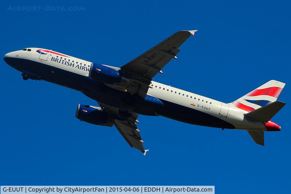 G-EUUT, 2007 Airbus A320-232 C/N 3314, British Airways (BAW/BA)
