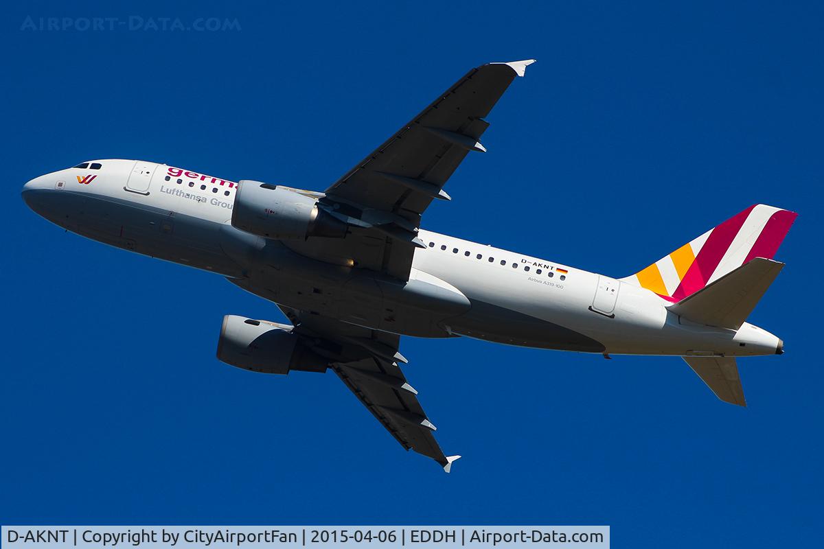 D-AKNT, 2005 Airbus A319-112 C/N 2607, Germanwings (GWI/4U)