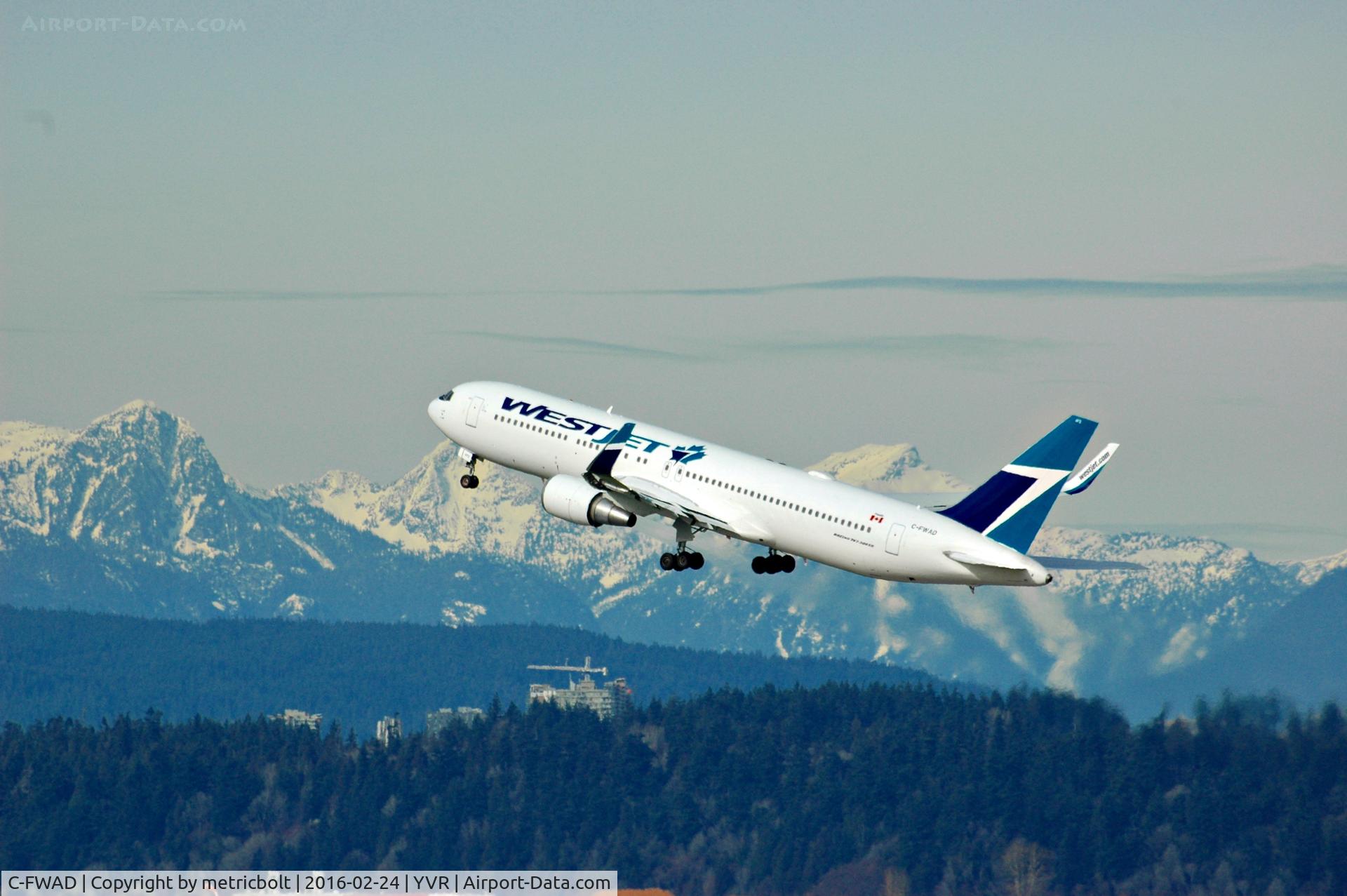C-FWAD, 1991 Boeing 767-338 C/N 25363, Departure to Toronto