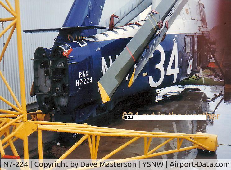 N7-224, Westland Wessex HAS.31A C/N WA224, Nowra 1995