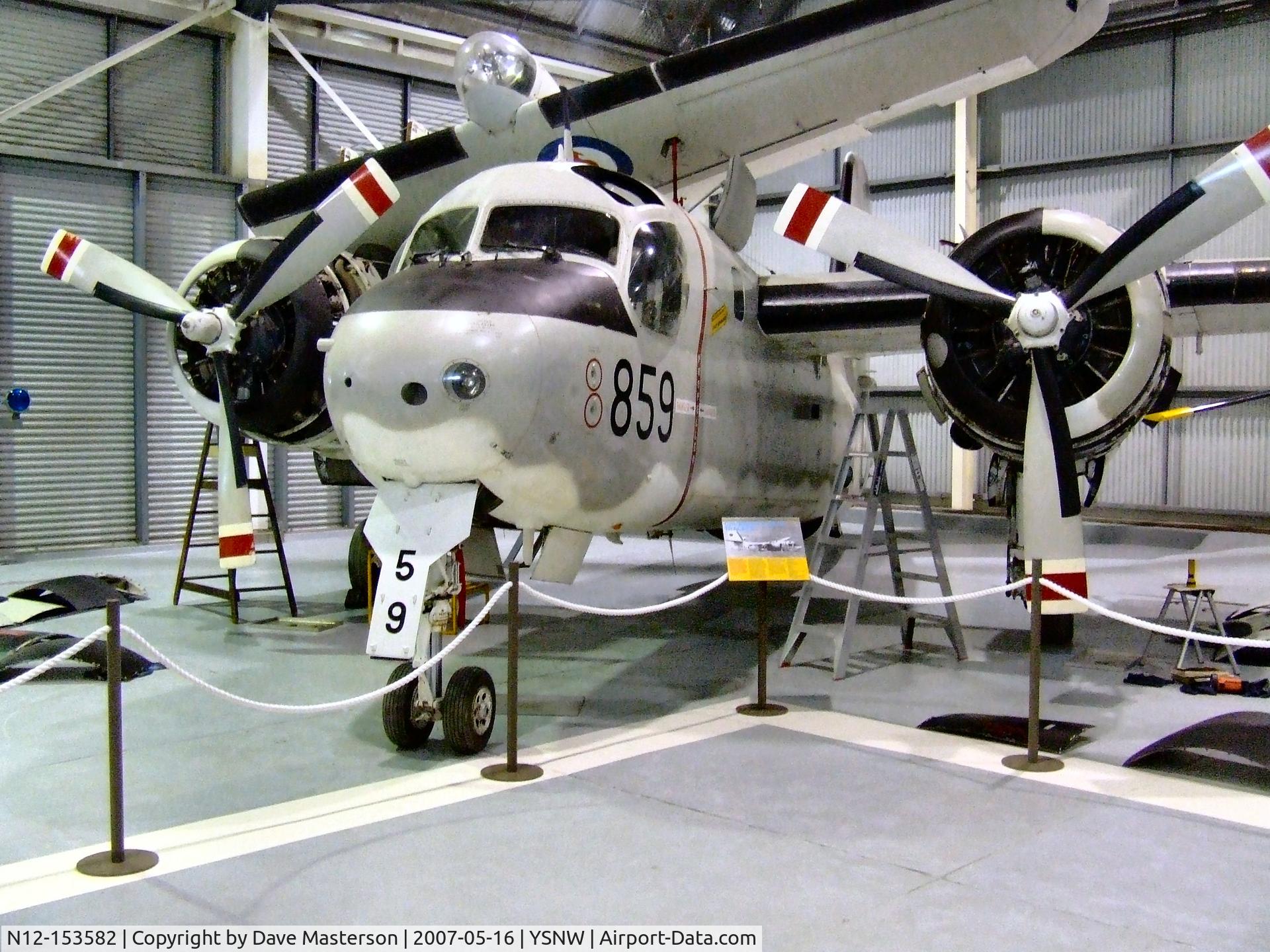 N12-153582, Grumman S-2E Tracker C/N 338C, FAAM Nowra