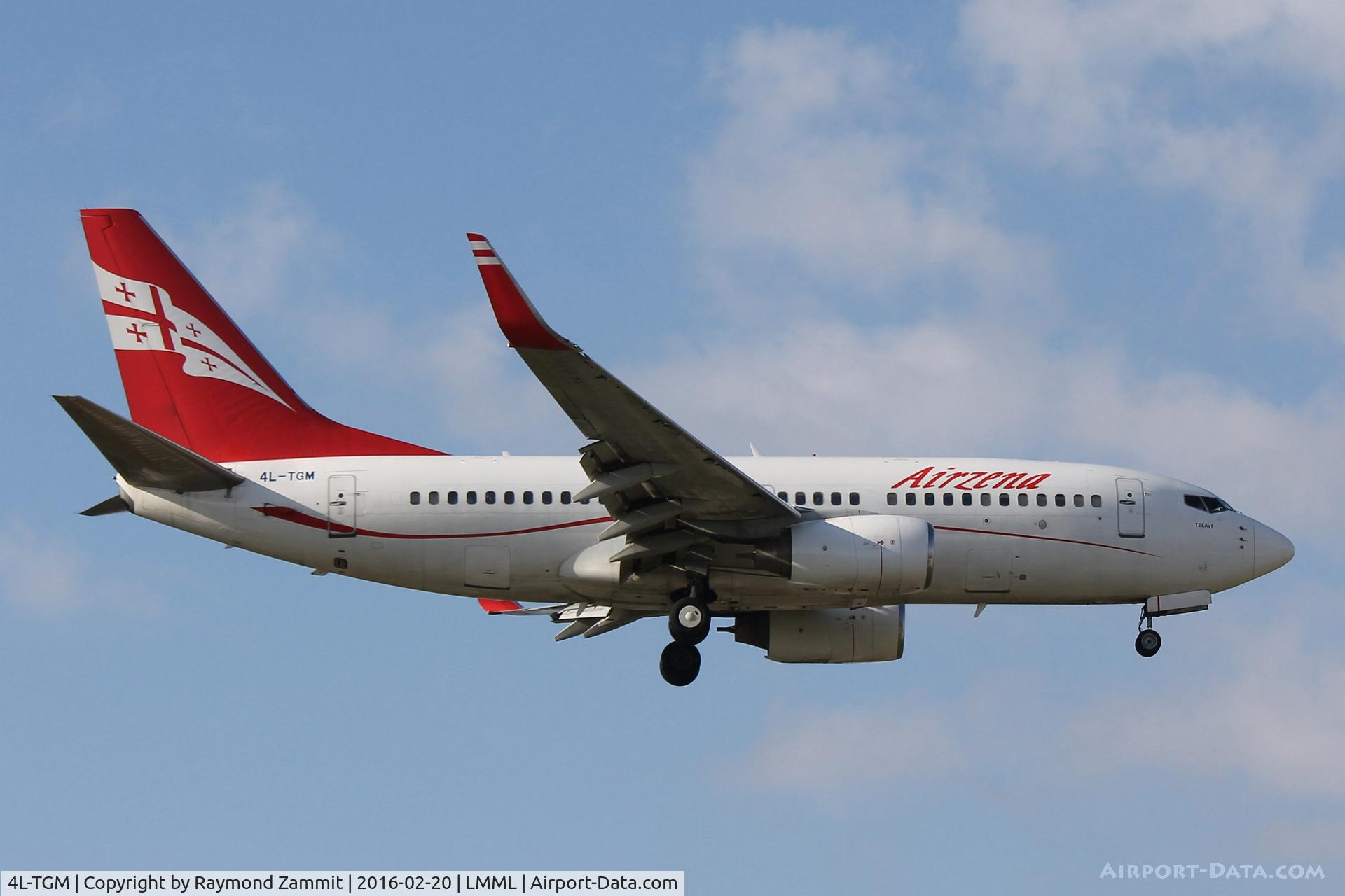 4L-TGM, 2003 Boeing 737-790 C/N 33012, B737-700 4L-TGM Airzena Georgia