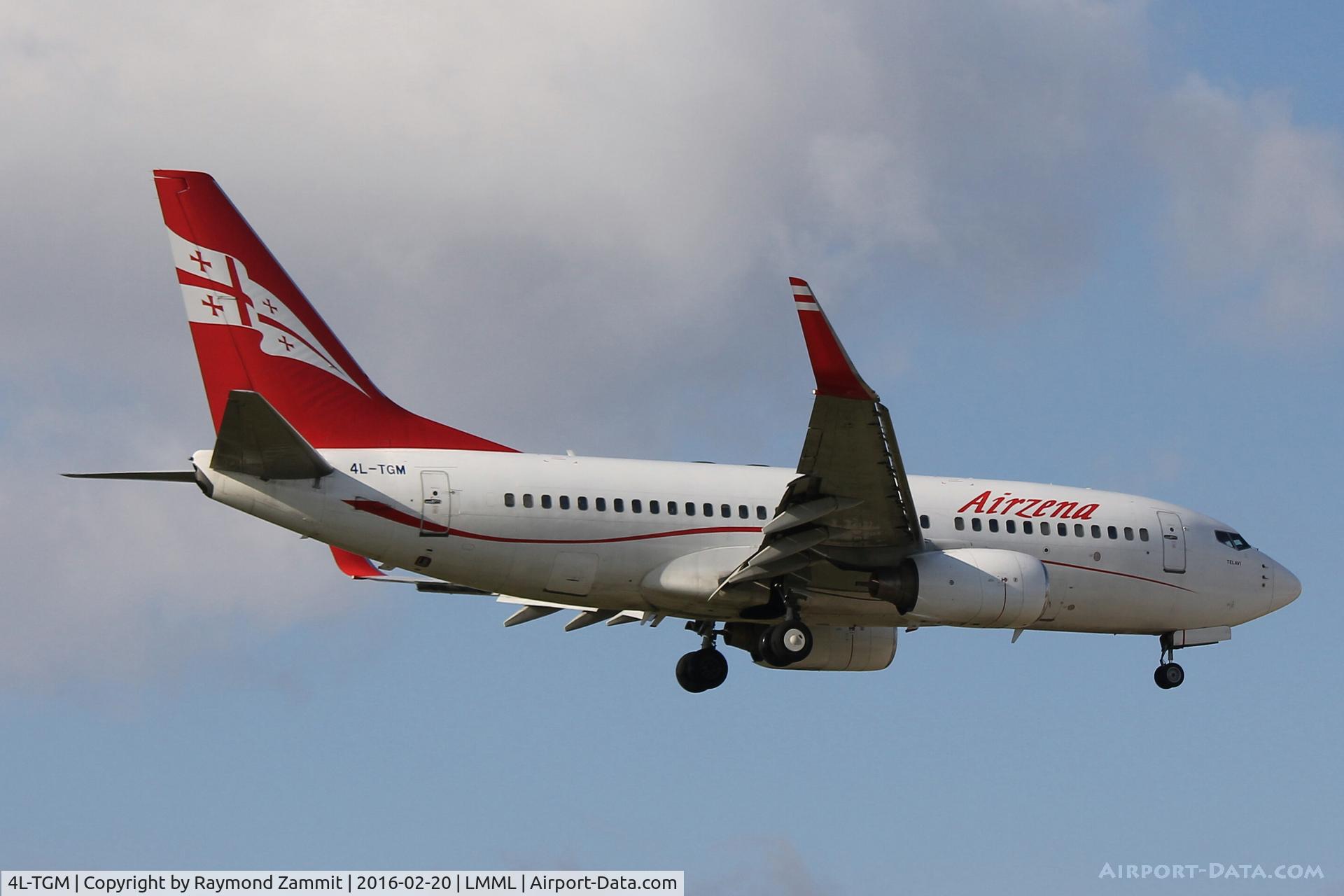 4L-TGM, 2003 Boeing 737-790 C/N 33012, B737-700 4L-TGM Airzena Georgia