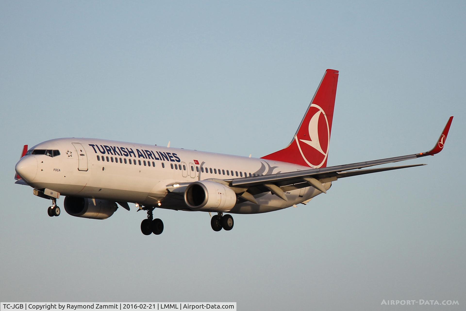TC-JGB, 2000 Boeing 737-8F2 C/N 29786, B737-800 TC-JGB Turkish Airlines