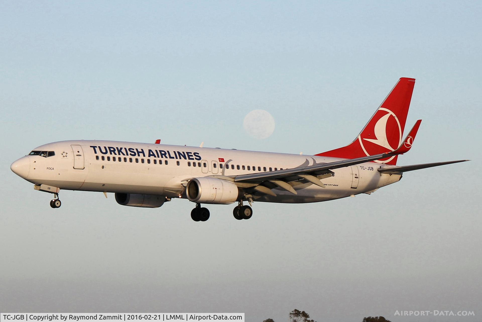 TC-JGB, 2000 Boeing 737-8F2 C/N 29786, B737-800 TC-JGB Turkish Airlines