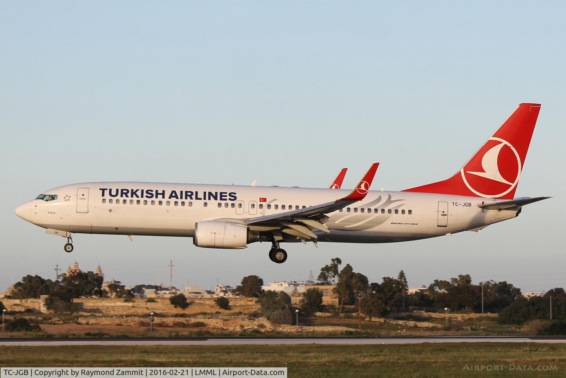 TC-JGB, 2000 Boeing 737-8F2 C/N 29786, B737-800 TC-JGB Turkish Airlines