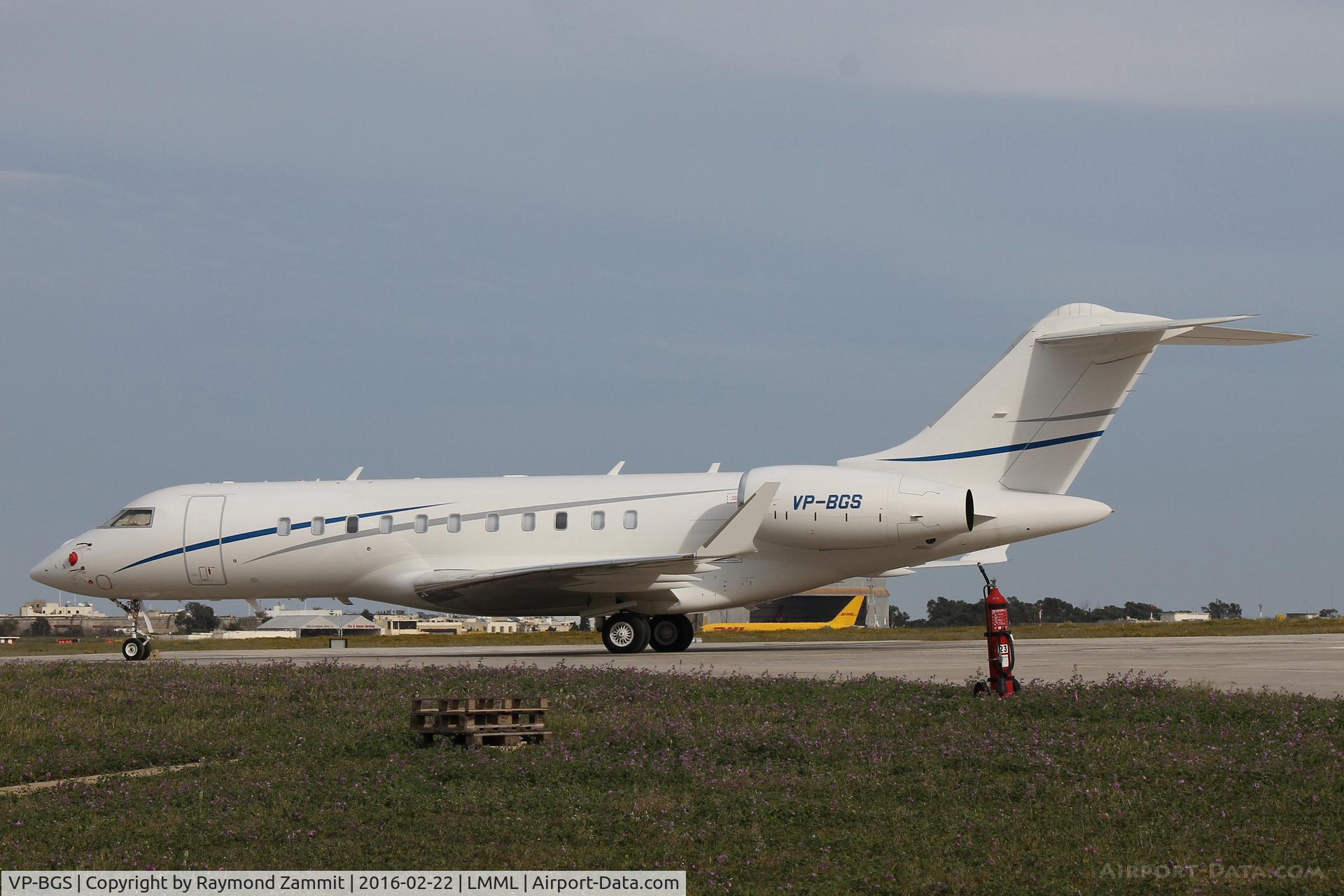 VP-BGS, Bombardier BD-700-1A11 Global 5000 C/N 9681, Bombardier BD-700 Global 5000 VP-BGS