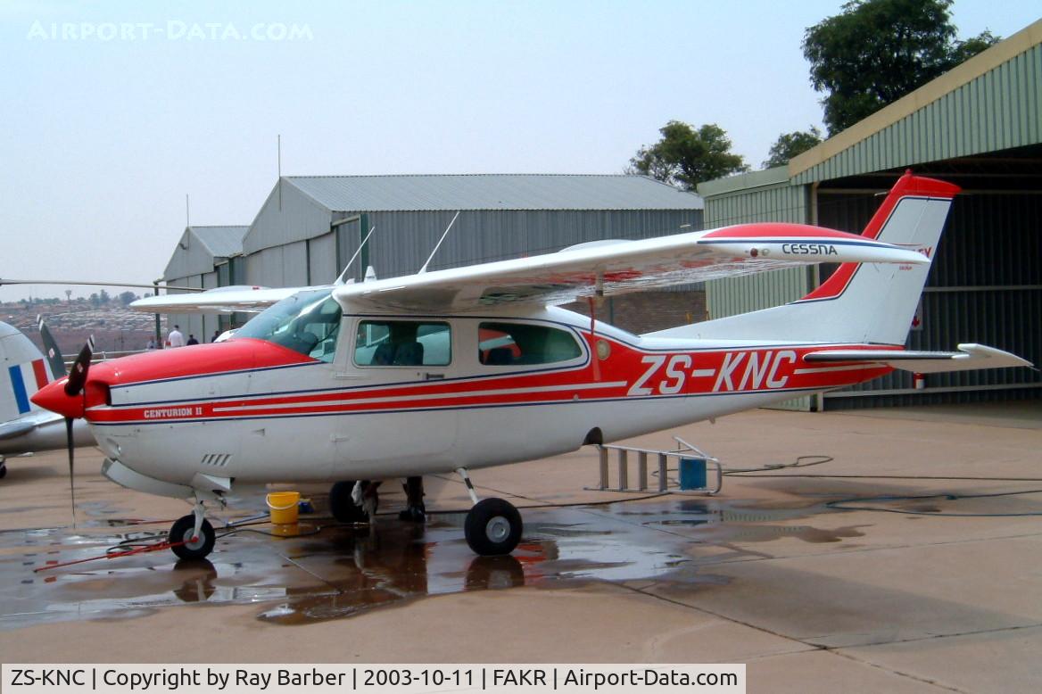 ZS-KNC, 1980 Cessna 210N Centurion C/N 21063850, Cessna 210N Centurion [210-63850] Krugersdorp~ZS 11/10/2003
