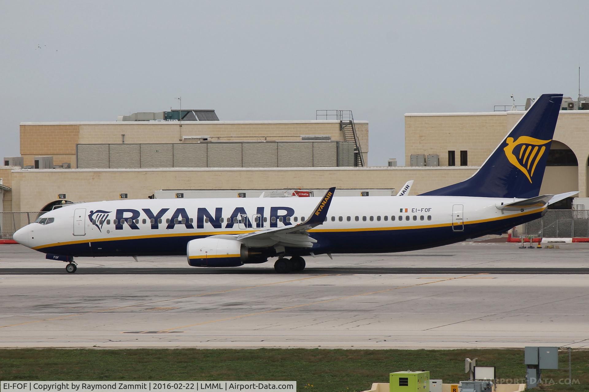 EI-FOF, 2016 Boeing 737-8AS C/N 44716, B737-800 EI-FOF Ryanair