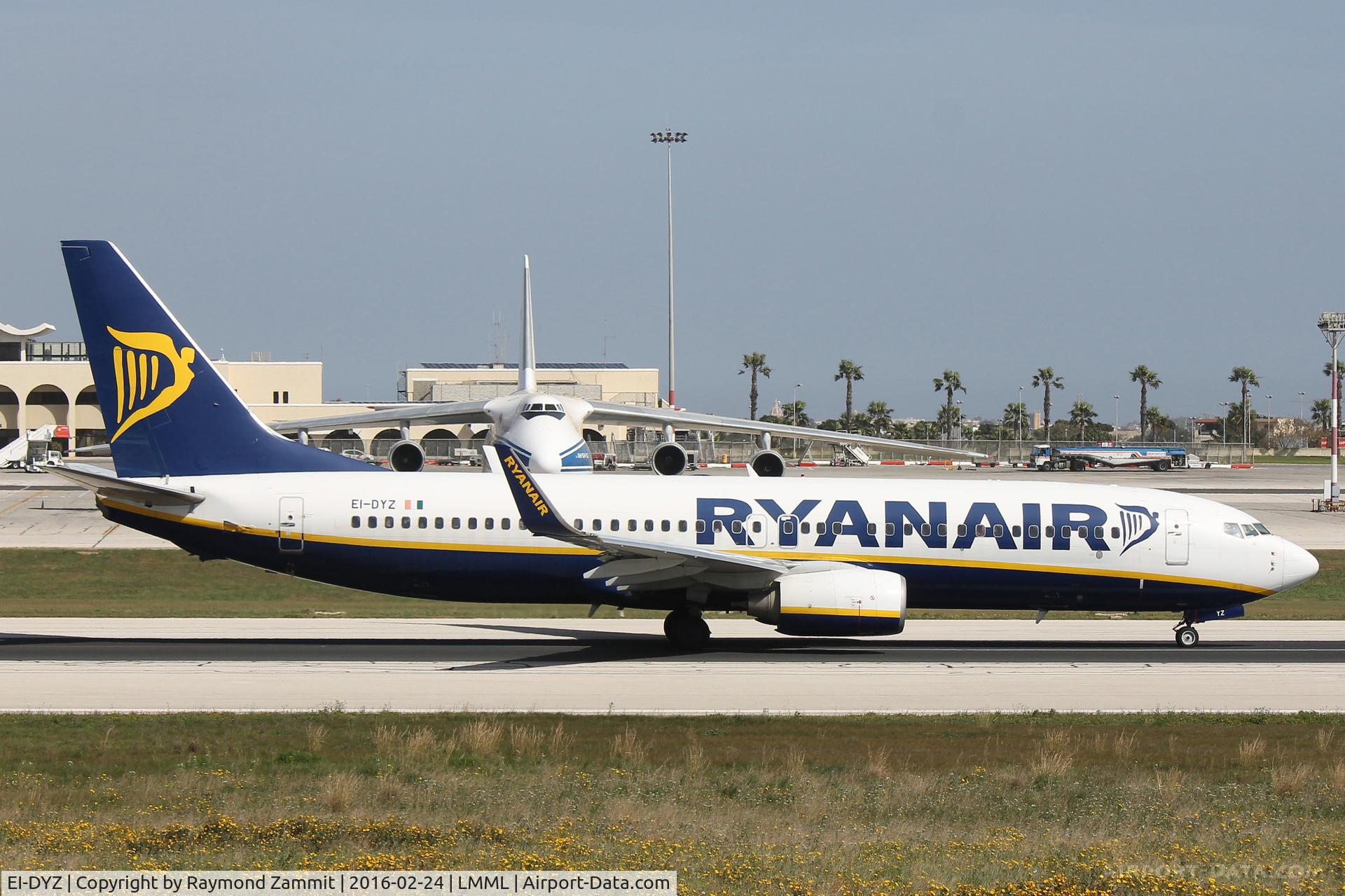 EI-DYZ, 2008 Boeing 737-8AS C/N 37518, B737-800 EI-DYZ Ryanair
