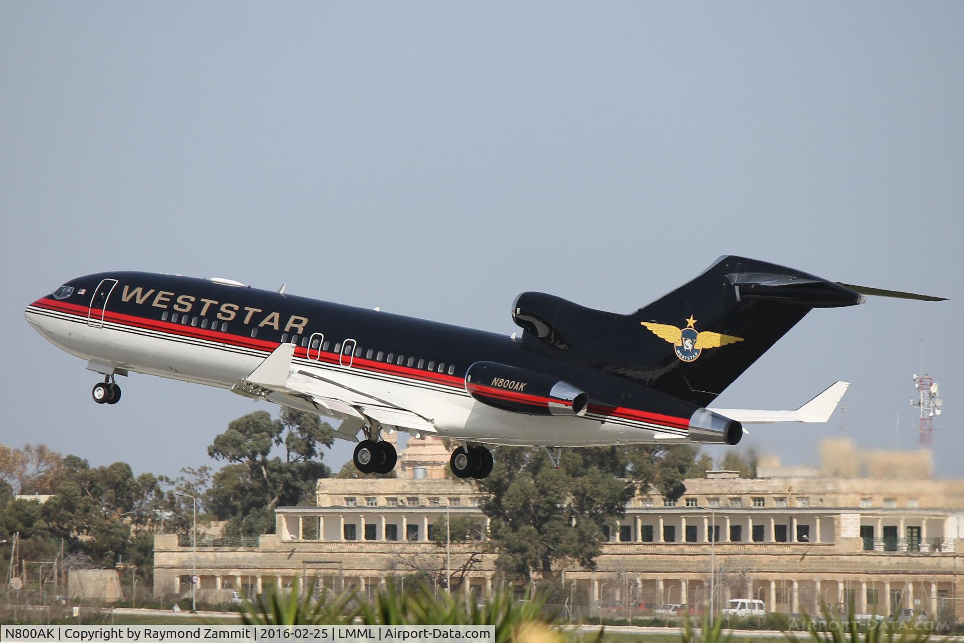 N800AK, 1968 Boeing 727-23 C/N 20045, B727 N800AK Weststar Aviation Services