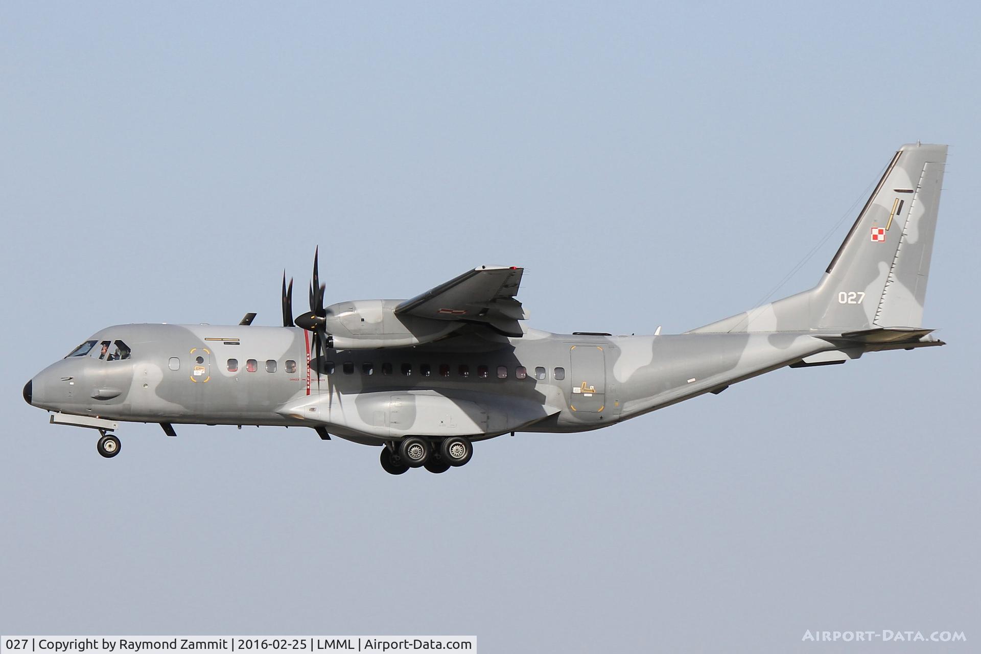 027, 2013 CASA C-295M C/N S-107, Casa C-295M 027 Polish Air Force