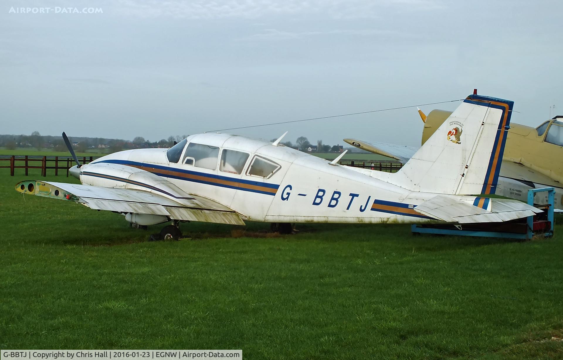 G-BBTJ, 1973 Piper PA-23-250 Aztec C/N 27-7305131, at Wickenby