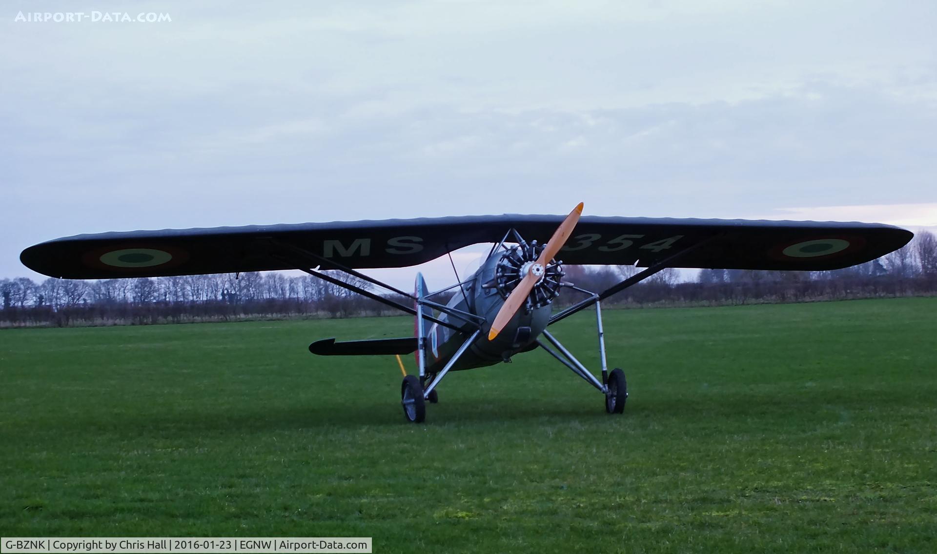 G-BZNK, 1932 Morane-Saulnier MS.315E-D2 C/N 354, at Wickenby