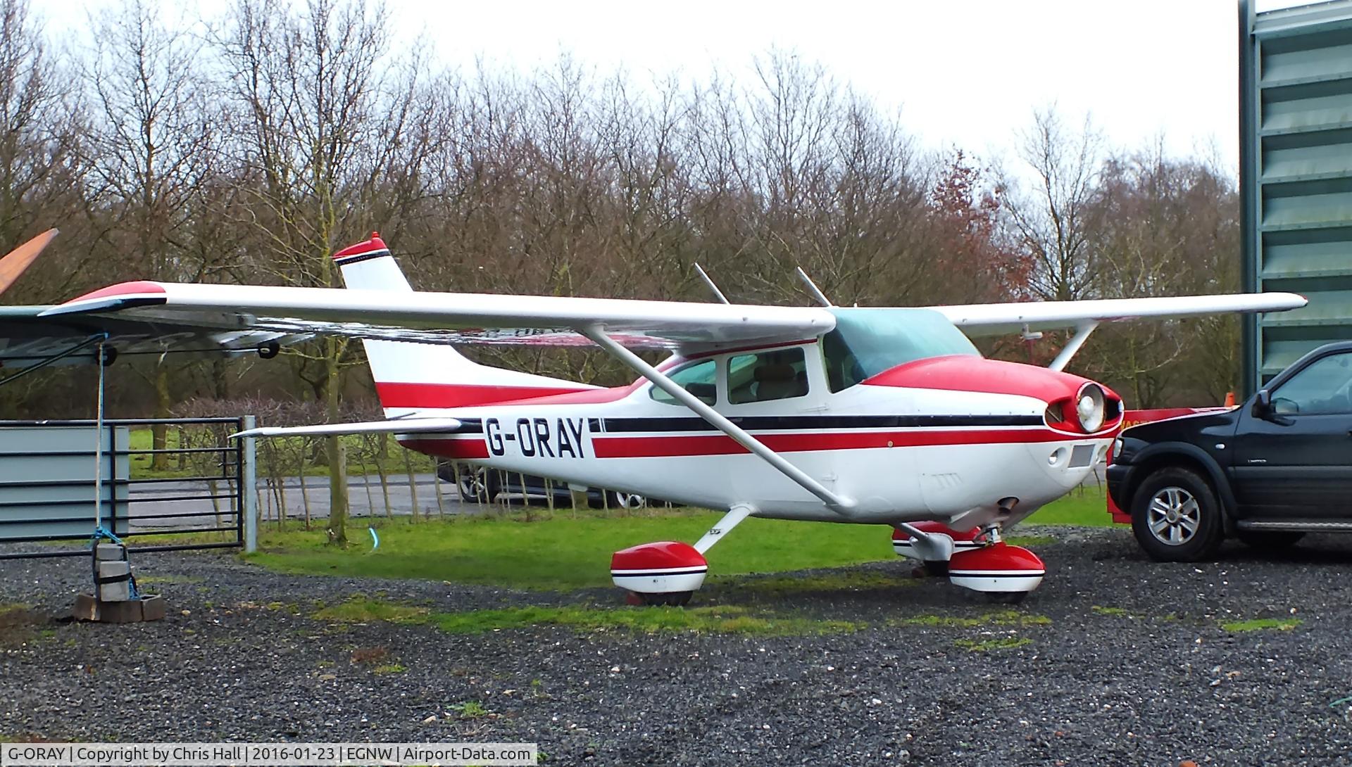 G-ORAY, 1980 Reims F182Q Skylane C/N 0132, at Wickenby