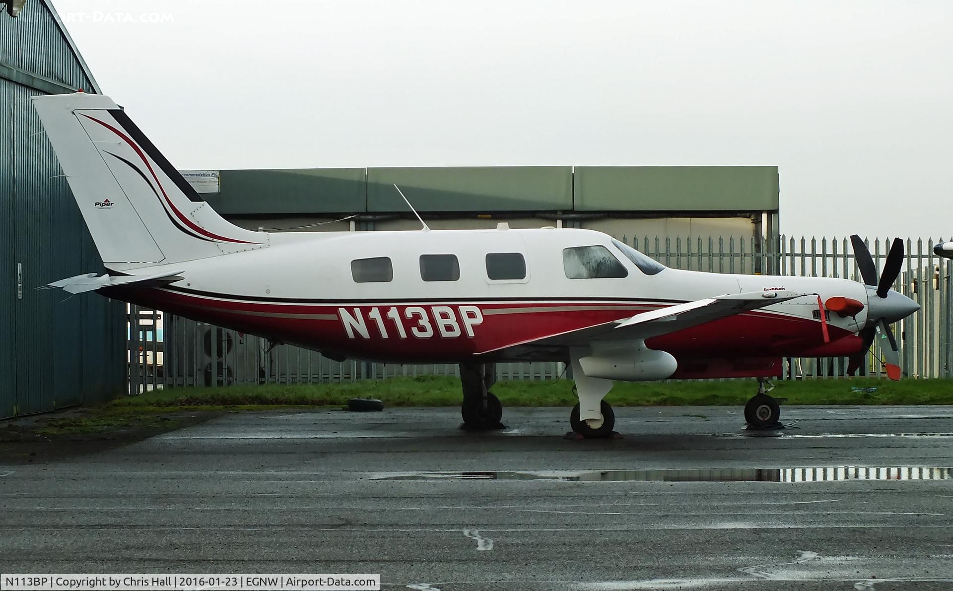 N113BP, 2004 Piper PA-46-350P Malibu Mirage C/N 4636363, at Wickenby