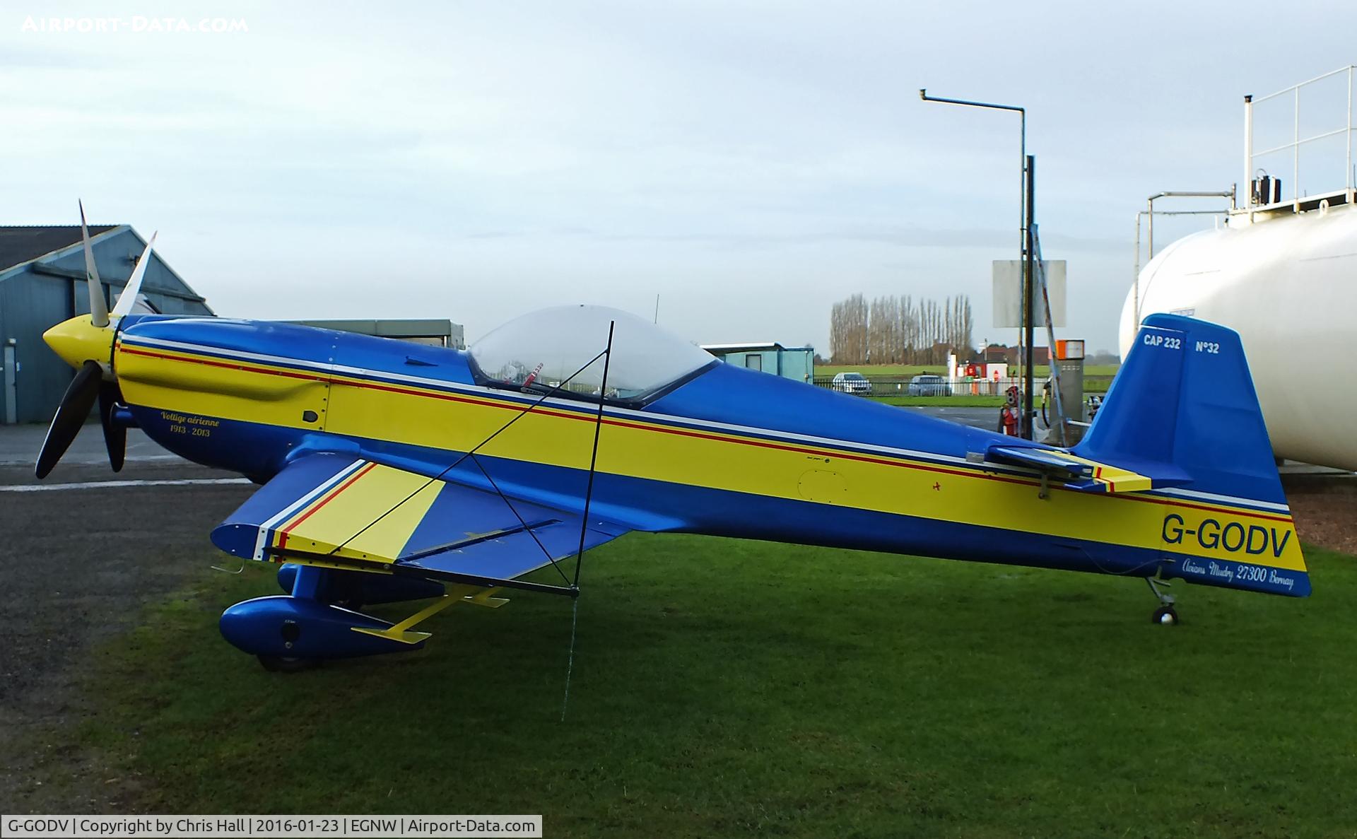 G-GODV, 2001 Mudry CAP-232 C/N 32, at Wickenby